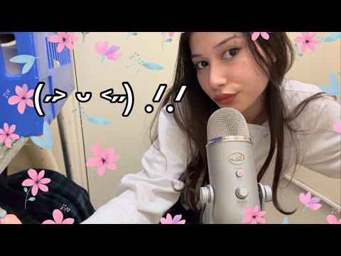 ASMR ° ᡣ𐭩 . FAST upclose whispers, mouth sounds + more