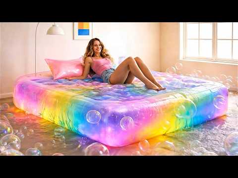 Luxury Meets Comfort 🛏️💎 | Satisfying AI Bed Experience