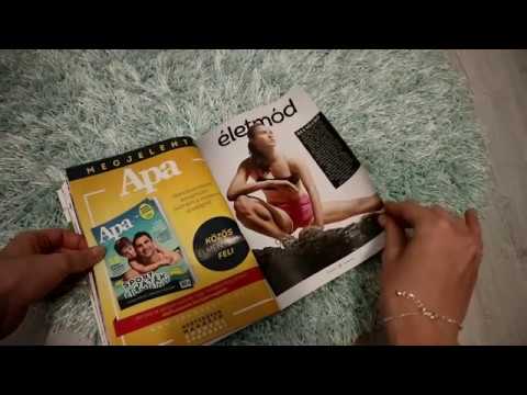 ASMR @ Magazinlapozgatás suttogással/Page flipping and whispering