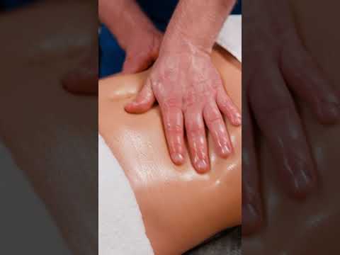 Soft ASMR oil belly massage #asmr