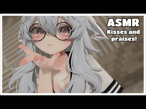 【ASMR Vrchat】Kisses for good sleep! ♥ Praises ♥ Personal Attention ♥