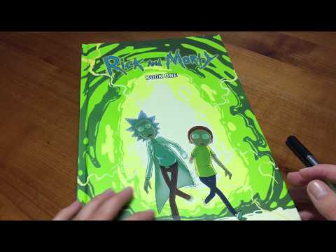 ASMR Reading Comics Rick and Morty