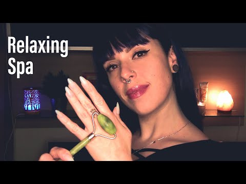 Relaxing Spa: maschera facciale e massaggio di bellezza rilassante! 💆🏻‍♀️ (ASMR roleplay ita)