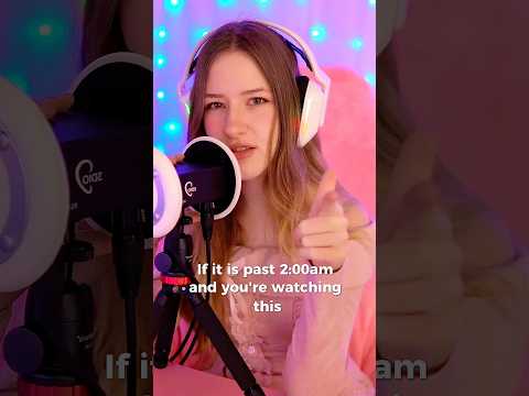 Get to sleep right NOW! #asmr