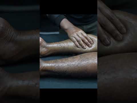 Indian Massage for Deep Relaxation & Self-Awareness: ASMR Body Scan #shorts