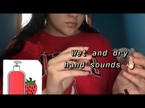 Asmr | Fast and Aggressive (Hand Sounds, Mouth Sounds, Glass Tapping)