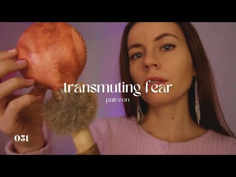 ASMR REIKI for transmuting fear (rattle, koshi chimes, deep energy healing)