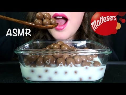 ASMR Maltesers CHOCOLATE BALLS With Milk - EXTREME Eating Sounds!