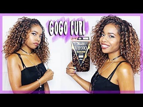 WATCH ME SLAY THESE CROCHET BRAIDS!⎜GOGO CURL V8910 by Zury (Install & Review)♥