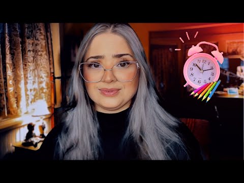 ASMR: AVÓ TE ARRUMA PARA IR A ESCOLA!