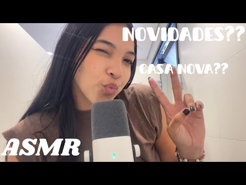ASMR CONTANDO AS NOVIDADES DO CANAL 🩷🩷🙌🏻
