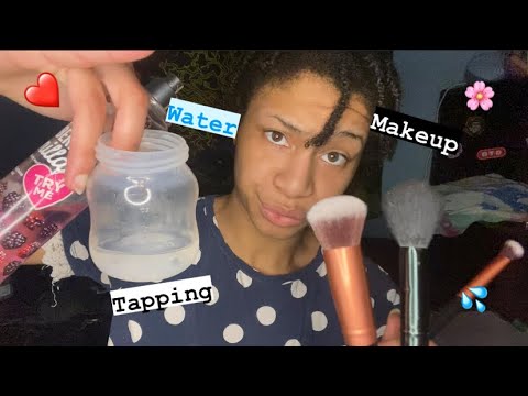 ASMR - Makeup, Tapping, Water (Kenedy)