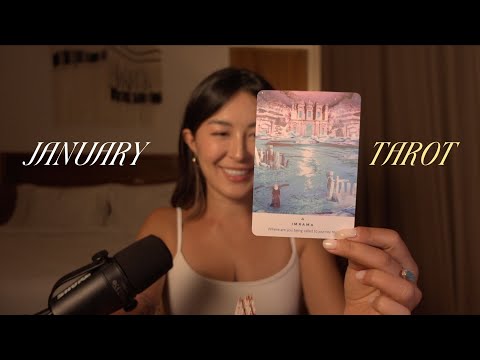 asmr tarot 🔮 pick a card for january & capricorn season (TIMELESS energy predictions)