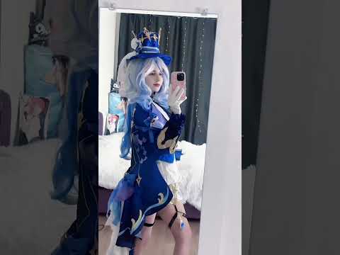 Furina 💙🤍 Cosplay #animecosplay #cosplay #cosplayer #anime #cosplaygirl #furina #genshinimpact