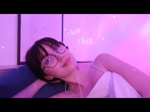 asmr discussion chill pendant la nuit :)