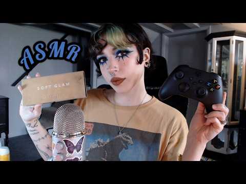 Soft Spoken ASMR | Tapping, Rambling, Scratching, Controller Sounds