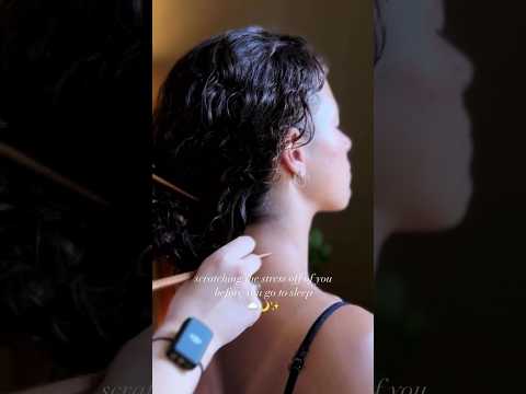 Why is this the most satisfying sound 😌 #relax #hairplay #asmr