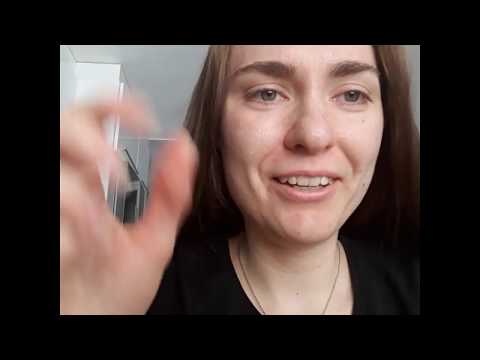ASMR- Repeating of the word "tickle" + handmovements