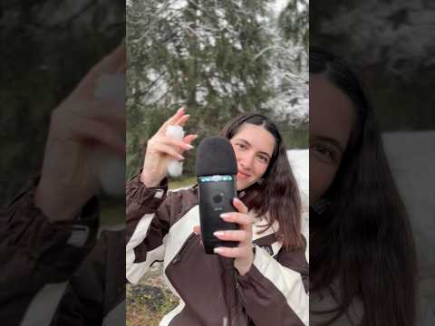 ASMR - Le silence de la neige ❄️ #asmr #asmrfr