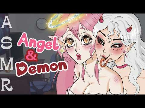 Angel and Demon want your absolute devotion [F4M][Comfort][Gentle Speaking][Brat][Possessive] 