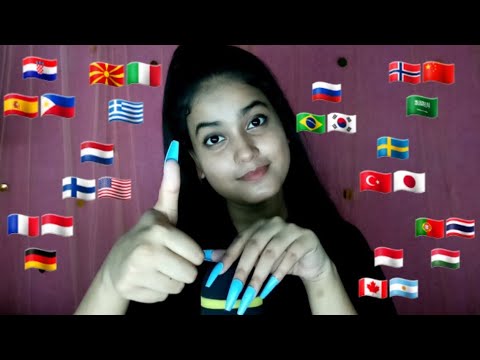 ASMR Whispering *Great* in 35+ Different Languages