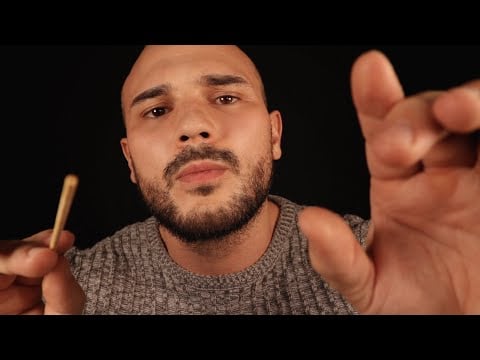 Gentle Skin Treatment ASMR 🍃 Face Tapping ASMR 🥢 Relaxing Oil Massage for Sleep