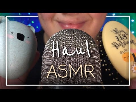 ASMR Shopping Haul 🛍️🪮 (Part 1) New Brushes! (Deutsch/German)