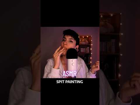#ASMR con Spit Painting #asmrtrend #asmrrelax #asmrtrigger