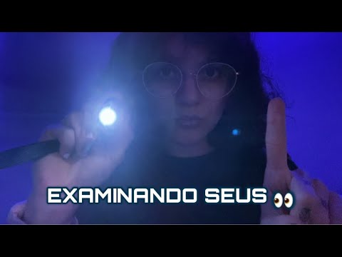 ASMR ~ Médica examinando seus olhos 👀