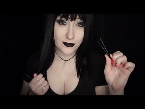 ASMR | Your Sweet Goth Friend Checks Your Head For Lice 