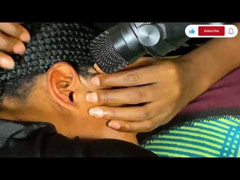 Asmr satisfying ear cleaning for those who need sleep, armpit tickling feet massage, pimple popping 