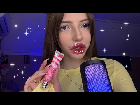 АСМР 50 шарів блиску для губ👄 ASMR 50 layers of lip gloss👄 