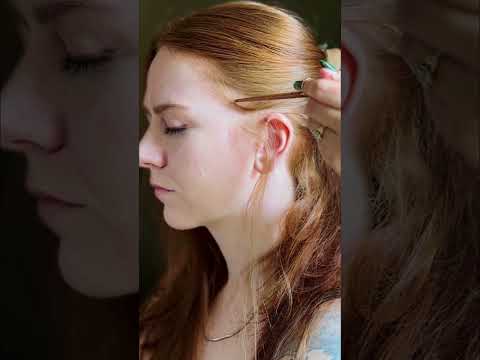 ASMR wooden chopstick compilation for sleepyheads 😴 #hairplay #relax