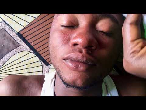 Asmr A very relaxing face touching and cleaning . #satisfying #asmr