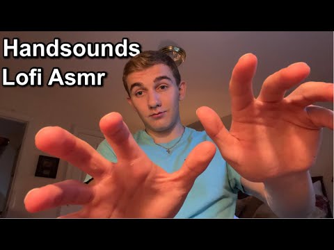 Hand sounds and desk tapping lofi asmr
