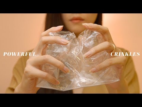 ASMR Powerful Crinkles to Make You Tingle (No Talking)