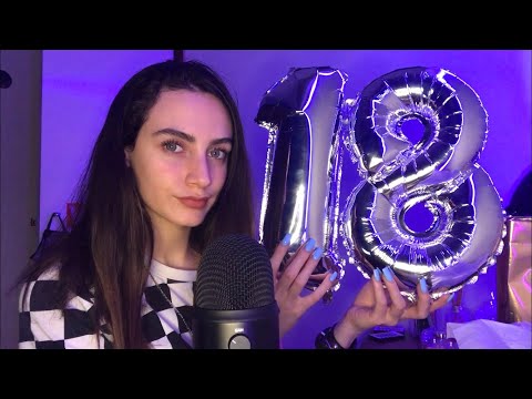 ASMR Mostrando regalos de mi cumple 🔞🎁