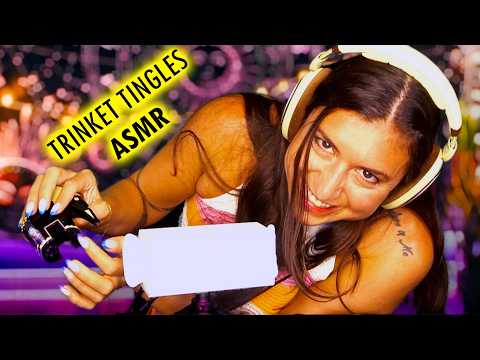 ASMR 3Dio Trinket Sounds ✨ Tingly Scratching, Tapping, Soft Triggers & Whispers for Deep Relaxation