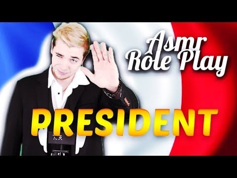 😎 Asmr Francais : Role play Président de la France😎