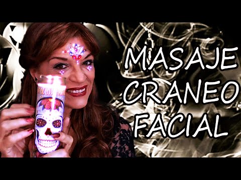 ASMR MASAJE CRANEO FACIAL CONTRA EL ESTRES Y LA ANSIEDAD🥱