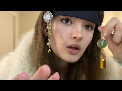 lofi ASMR sassy cosmic figure gets you ready to time travel in a wormhole 👀