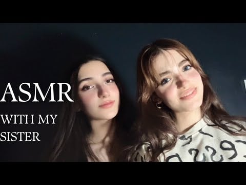 ASMR Hair Brushing & Skincare با خواهرم 😌💆‍♀️ | Relax & مراقبت پوستی 💕