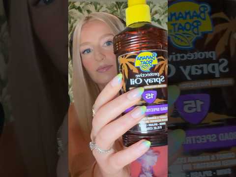Sunscreen Tapping ASMR #asmr #visualtingle #asmrvideos #relaxing #triggersforsleep #tingles