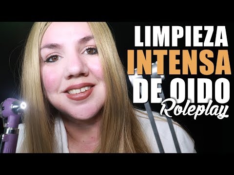 Limpieza BINAURAL de Oidos (3Dio) ASMR Español | Murmullo Latino