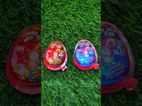 Kinder joy surprise egg with light #kinderjoy #chocolate #asmr #shorts #viral