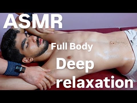 ASMR Massage | Relaxing Sleep Whit Calming music | Deep Relaxation & Stress Therapy | Stress Relief