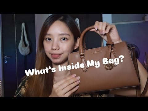 ASMR What’s Inside My Bag 👜✨ Cozy Triggers & Soft Rambles