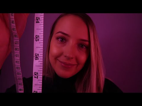 ASMR | Whispered Face Mask Measuring