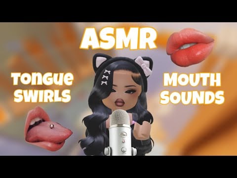 Roblox ASMR ☆ TONGUE SWIRLS & TINGLY MOUTHS SOUNDS (◡‿◡✿)