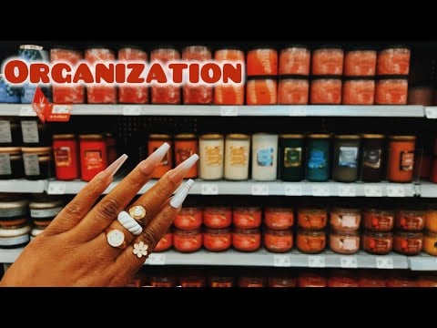 Public ASMR | Organizing Candle 🕯️ At Walmart | Slow Tapping, Organizing, light whispers and More